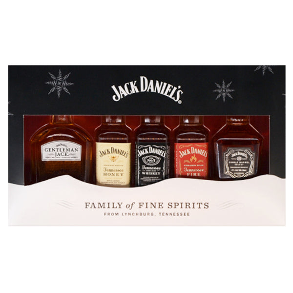 Jack Daniel's Family of Fine Spirits 50ml 5 Pack