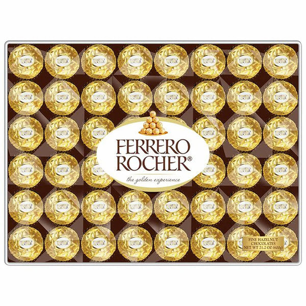 Ferrero Rocher Hazelnut Chocolates 48 Pieces