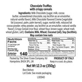 Silver Crane Character Tin With Chocolate Truffles 12.3 Oz