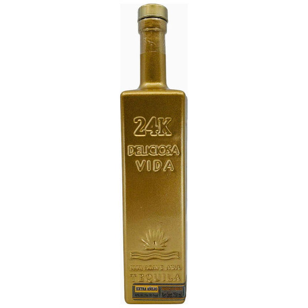 24K Deliciosa Vida Gold Extra Anejo Tequila