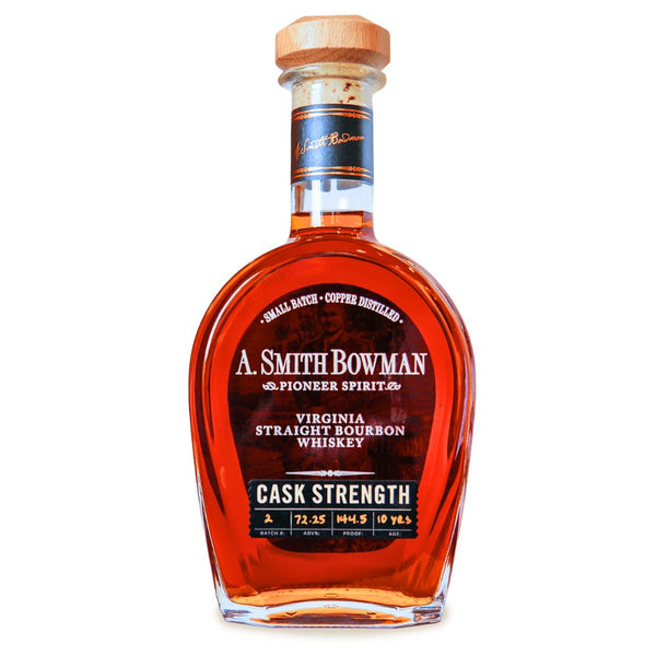 A. Bowman 10 Year Old Cask Strength Virginia Straight Bourbon Whiskey Batch #2