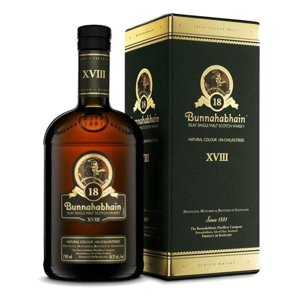 Buy Bunnahabhain XVIII 18 Year Islay Single Malt Scotch Whisky Online |  Reup Liquor