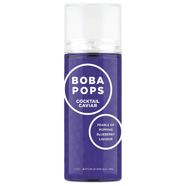 Cocktail Caviar Boba Pops Popping Blueberry Liqueur Pearls 375ml