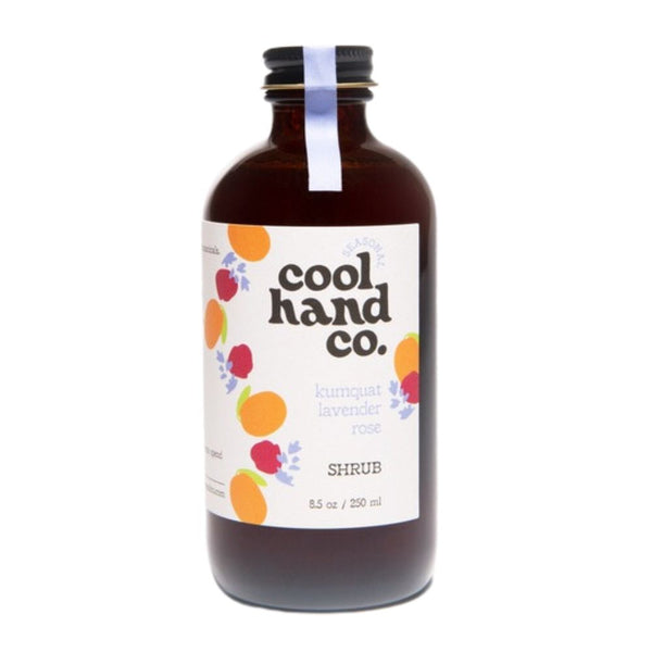 Cool Hand Co. Kumquat Lavender Rose Shrub Tart Syrup 250ml