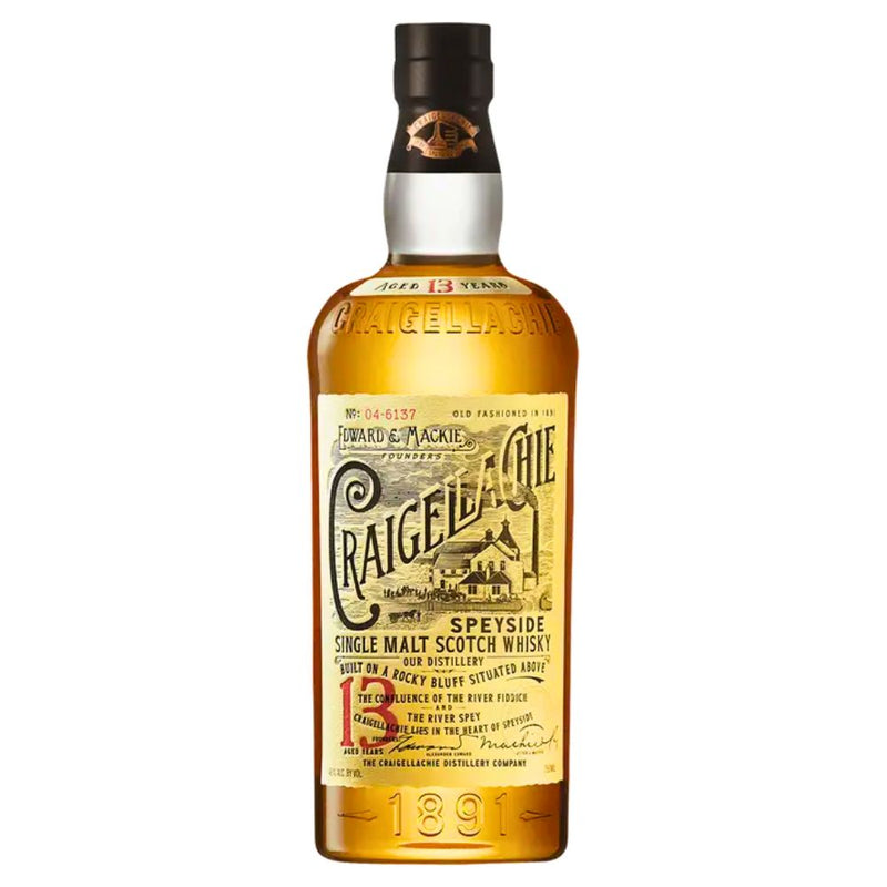 Craigellachie 13 Year Aged Speyside Scotch Whisky