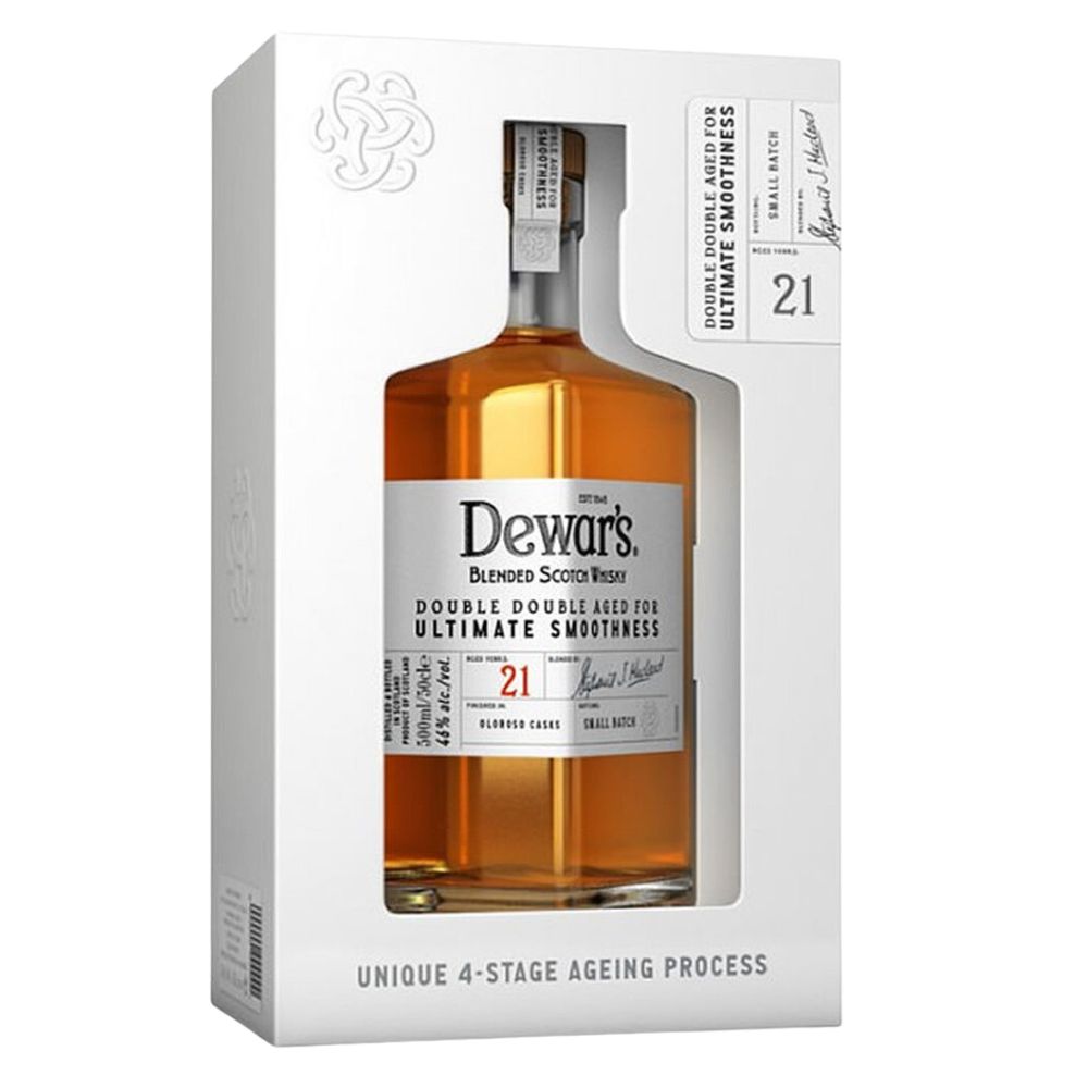 Buy Dewar's Double Double 21 Year Blended Scotch Whisky 375ml Online ...