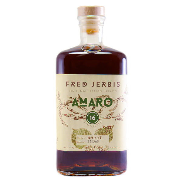 Fred Jerbis Amaro Italian Liqueur