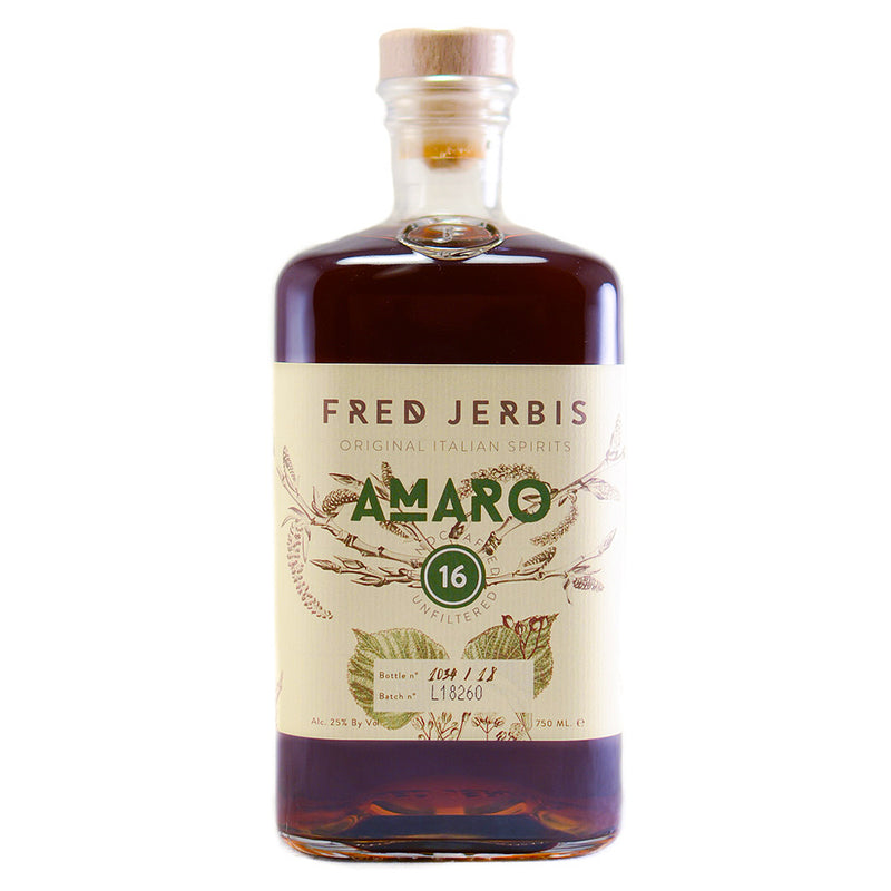 Fred Jerbis Amaro Italian Liqueur