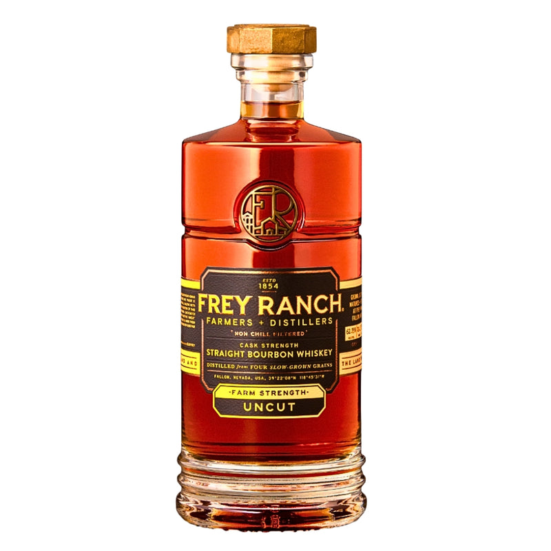 Frey Ranch Farm Strength Uncut Cask Strength Straight Bourbon Whiskey