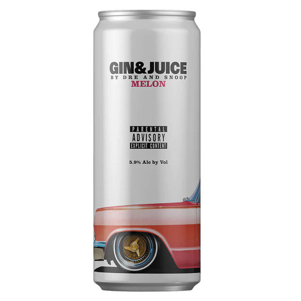 Gin & Juice by Dre and Snoop Melon Ready To Drink Cocktail 355ml 4-Pack
