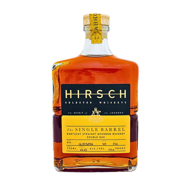 Hirsch The Single Barrel Double Oak Bourbon Whiskey