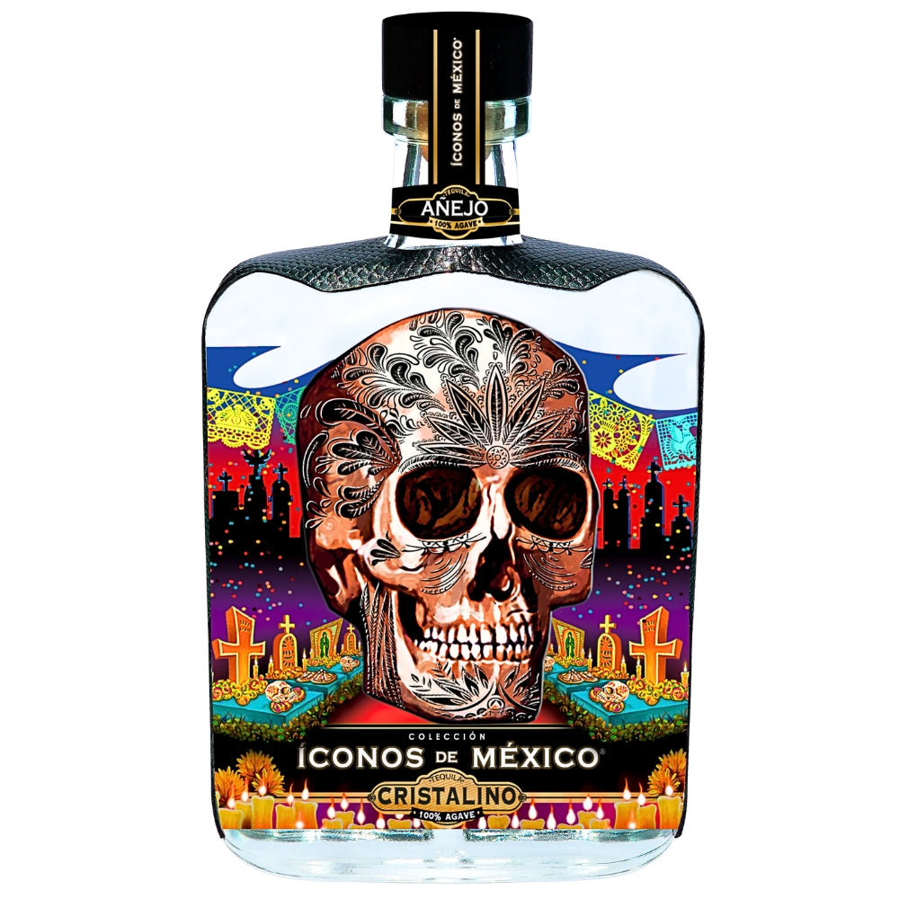 Buy Iconos De Mexico Skull Cristalino Anejo Tequila Online | Reup Liquor