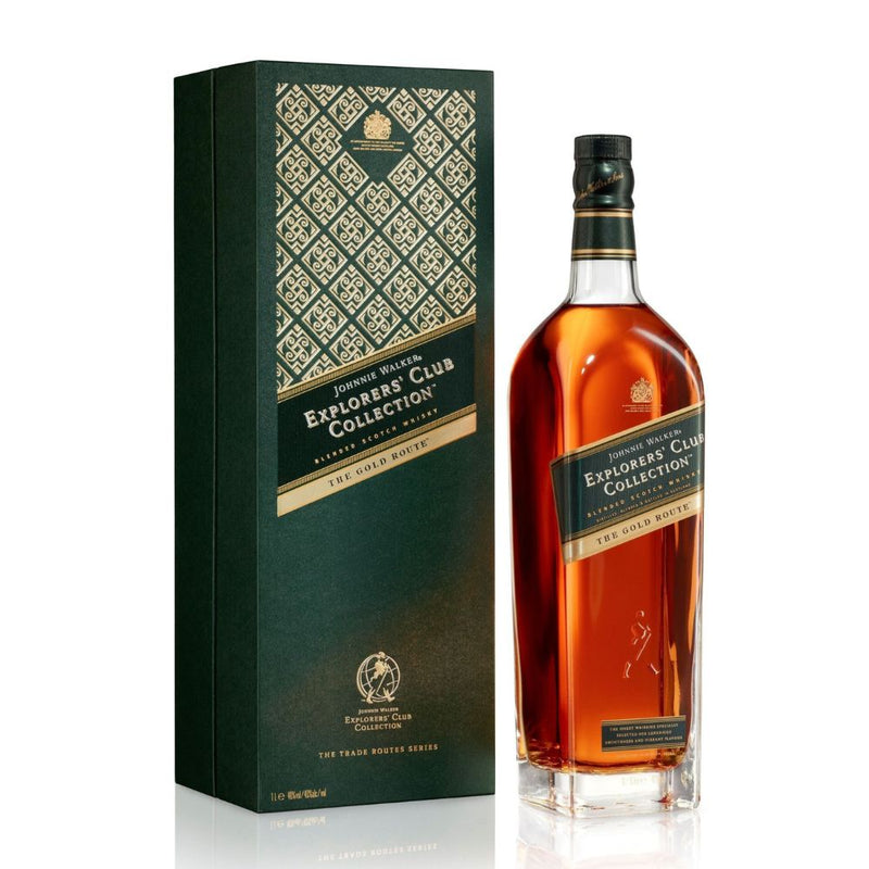 Johnnie Walker Explorers Club Collection The Gold Route Blended Scotch Whisky 1L