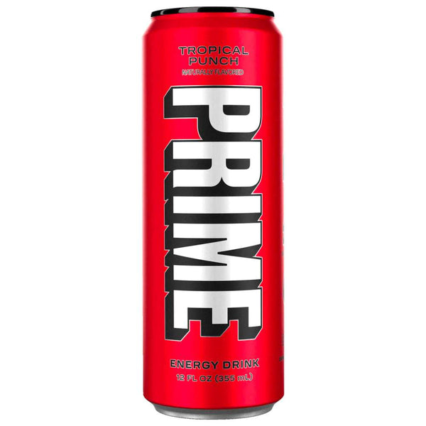 PRIME Energy Tropical Punch Energy Drink 12 fl oz Can 4pk