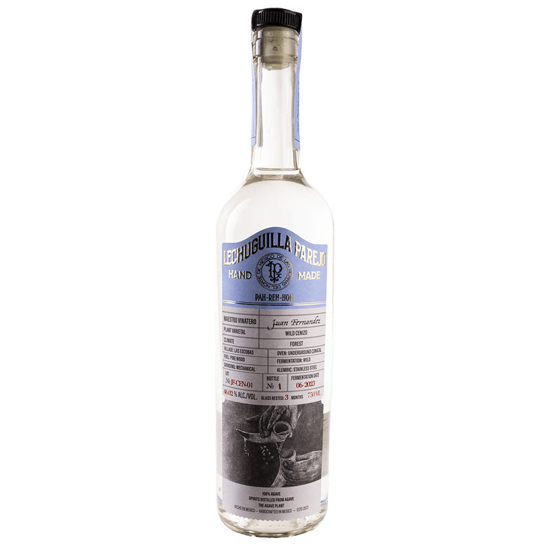 Parejo Sotol Juan Fernández-Cenizo Mezcal