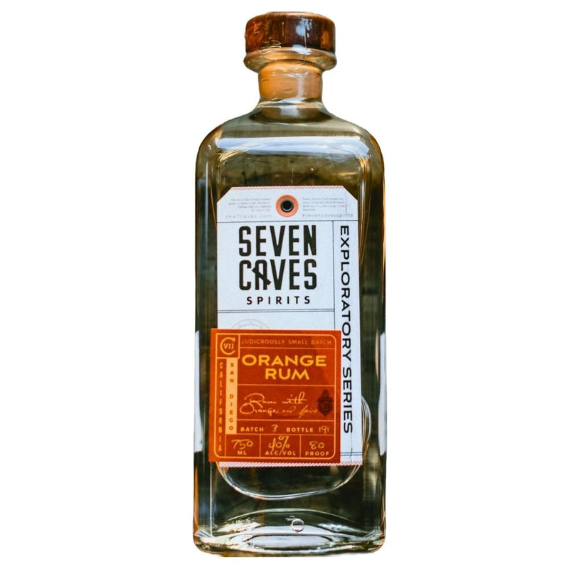 Seven Caves Exploratory Series Orange Rum