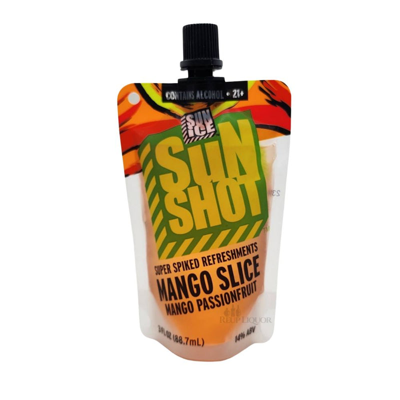 Sun Ice Super Spiked Mango Slice Passionfruit Shot 88.7ml