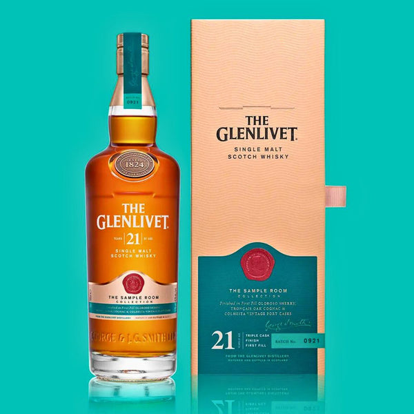The Glenlivet The Sample Room Collection 21 Year Old Single Malt Scotch Whisky