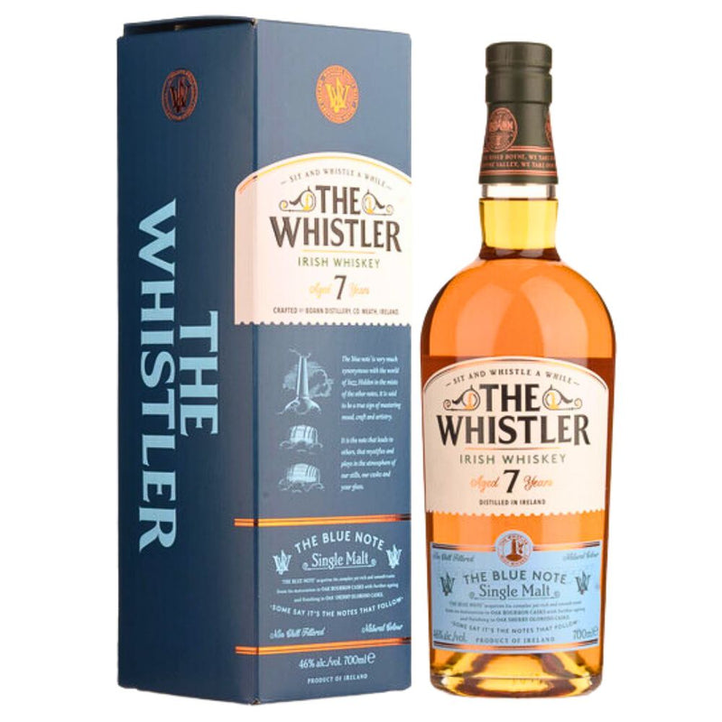 The Whistler 7 Year Blue Note Single Malt Irish Whiskey