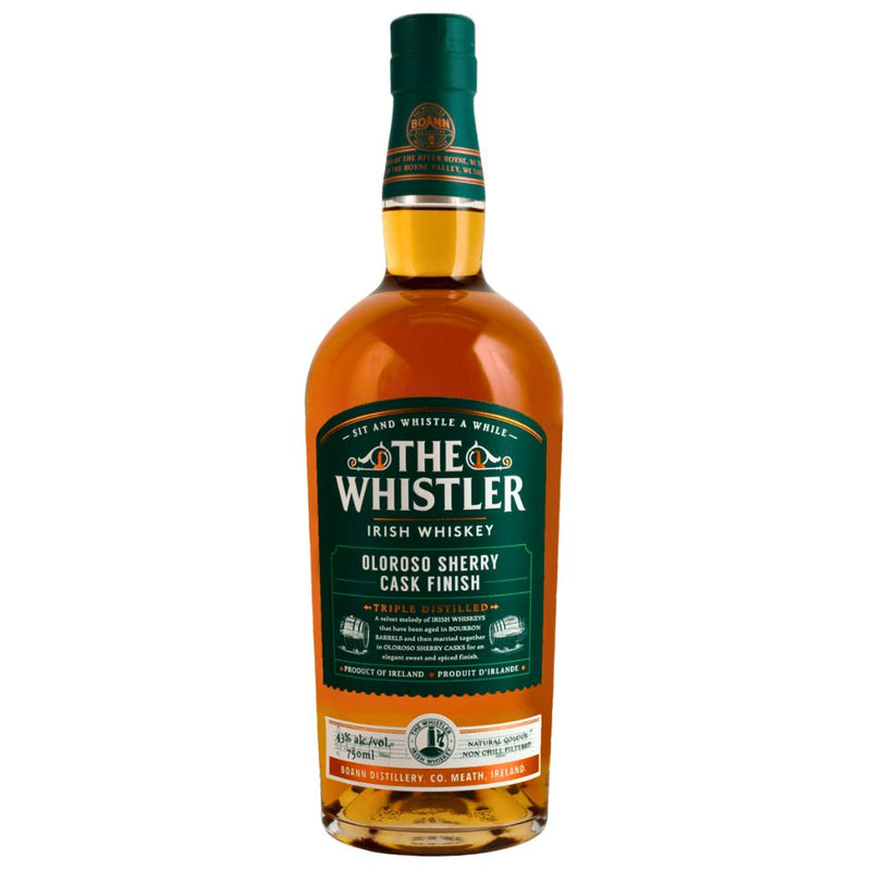 The Whistler Oloroso Sherry Cask FInished Irish Whiskey