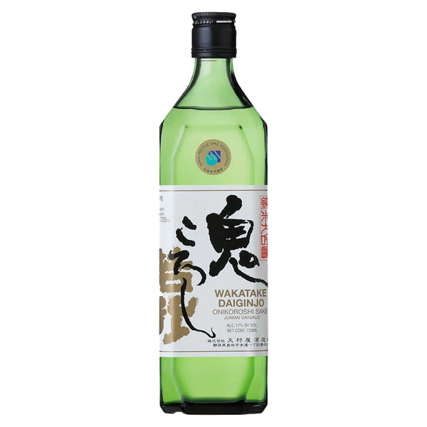 Wakatake Junmai Daiginjo Onikoroshi Sake 720ml