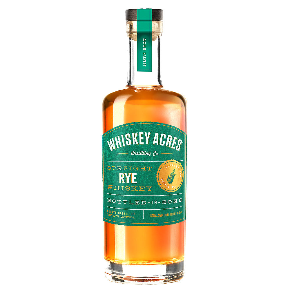 Buy Whiskey Acres BottledinBond Rye Whiskey Online Reup Liquor