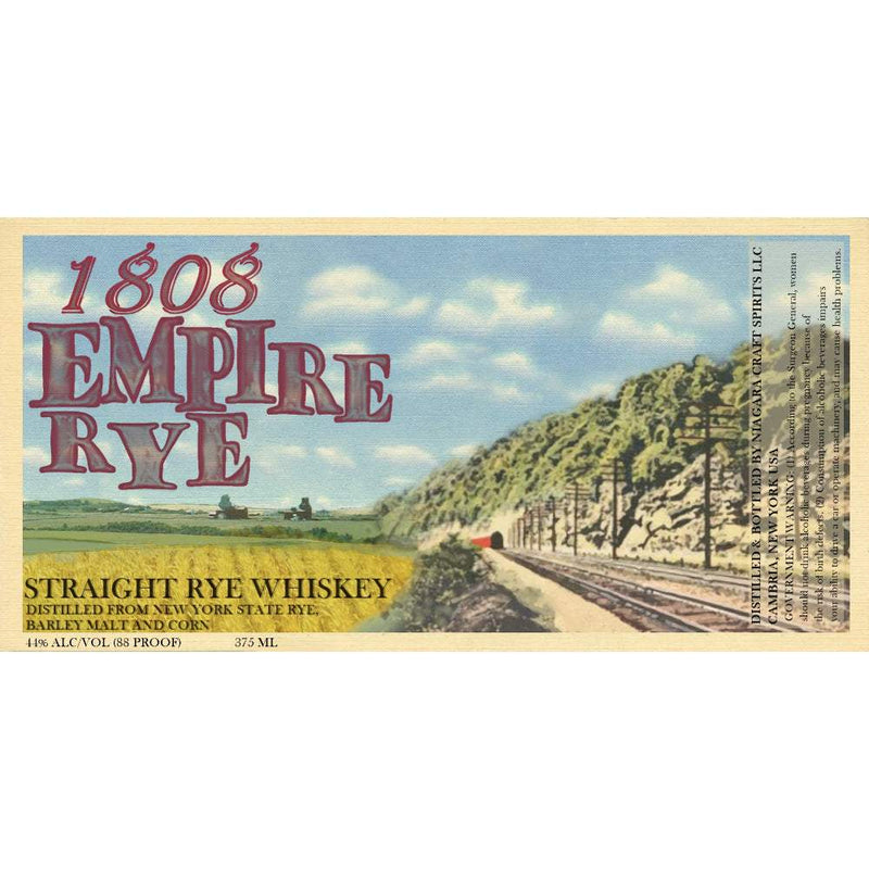 1808 Empire Rye Straight Rye Whiskey 375ml