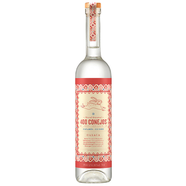 400 Conejos Mezcal Espadin Cuishe Mezcal