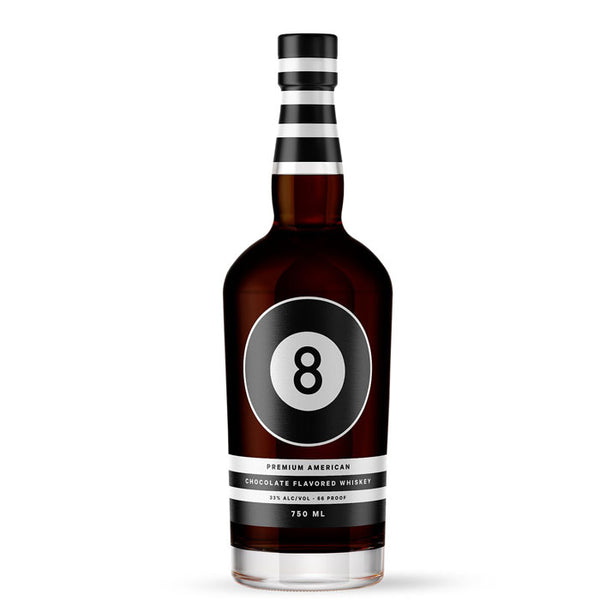 8-Ball Chocolate Flavored Whiskey