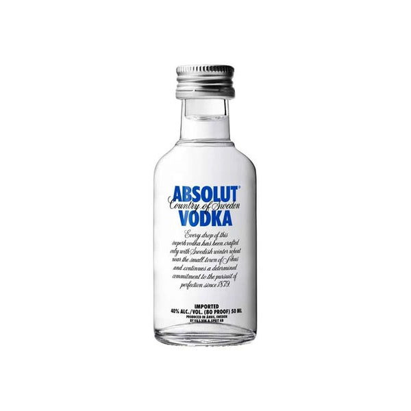 Absolut Vodka Mini Bottle 50ml