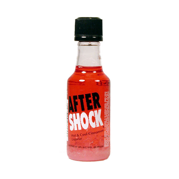 After Shock Hot & Cool Cinnamon Liqueur Mini Bottle 50ml