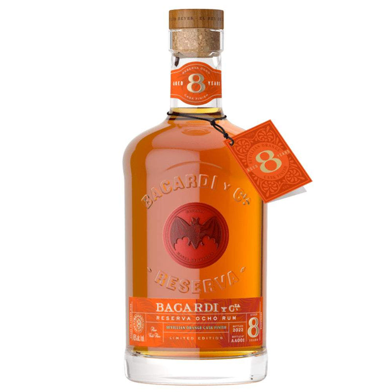 Bacardi Reserva Ocho Sevillian Orange Cask Finish Rum