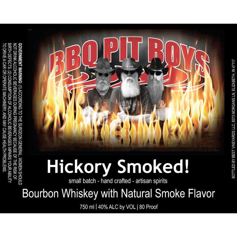 BBQ Pit Boys Hickory Smoked Bourbon Whiskey