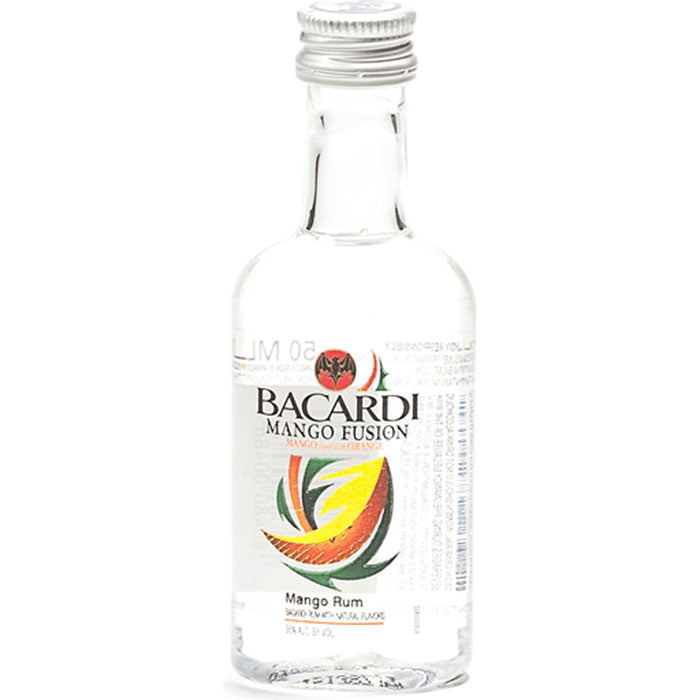 BACARDÍ Mango Flavored White Rum Mini Bottle 50ml