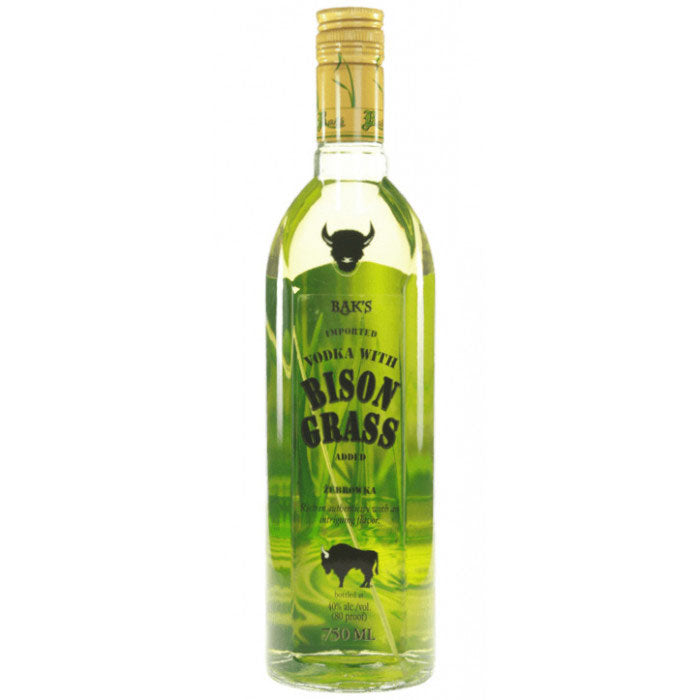 Bak's Bison Grass Vodka 1L