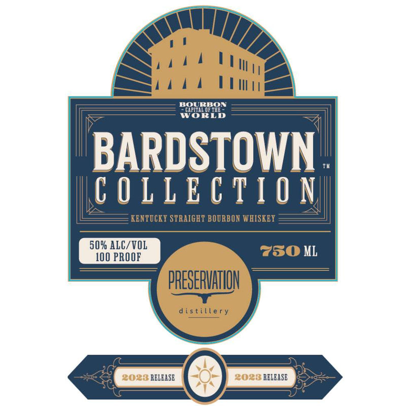 Bardstown Collection Preservation Distillery Bourbon 2023 Release
