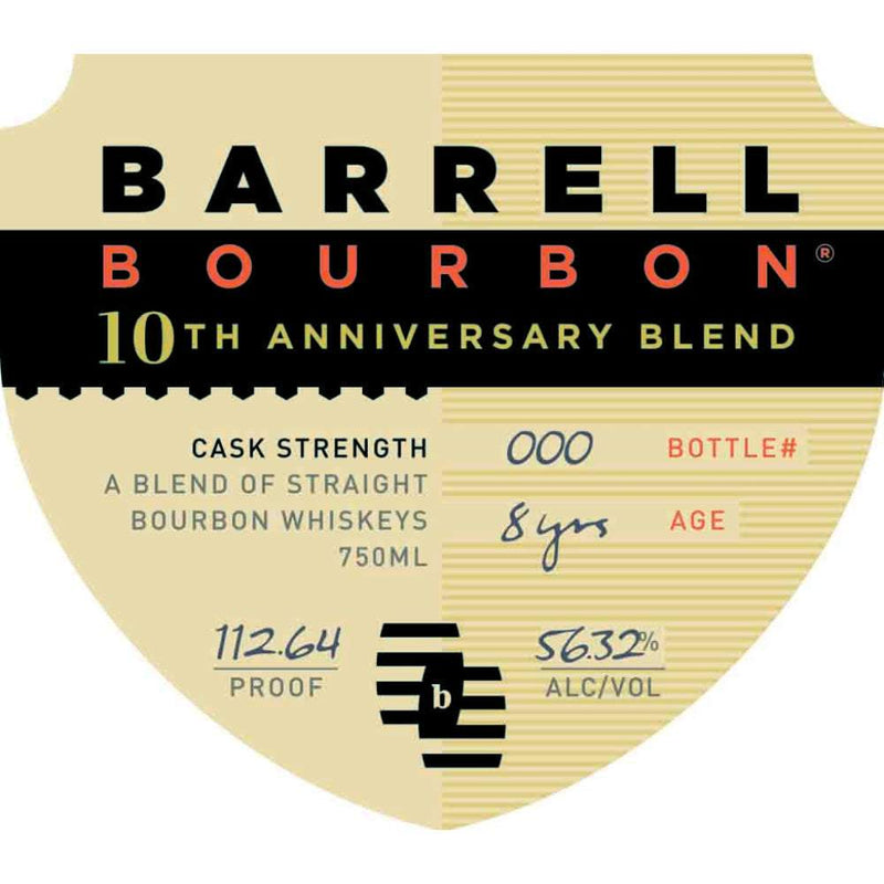 Barrell Bourbon 10th Anniversary Blend Bourbon Whiskey