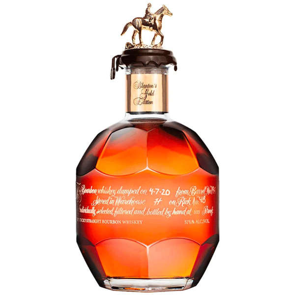 Blanton's Single Barrel Gold Edition Bourbon Whiskey Blanton's Single Barrel Gold Edition Bourbon Whiskey