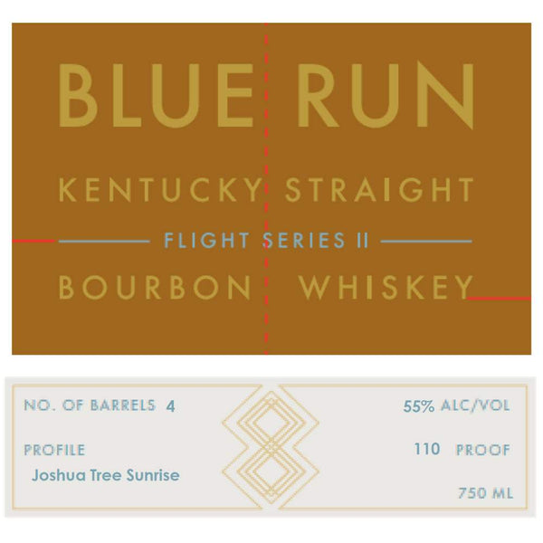 Blue Run Flight Series II ‘Joshua Tree Sunrise’ Bourbon Whiskey