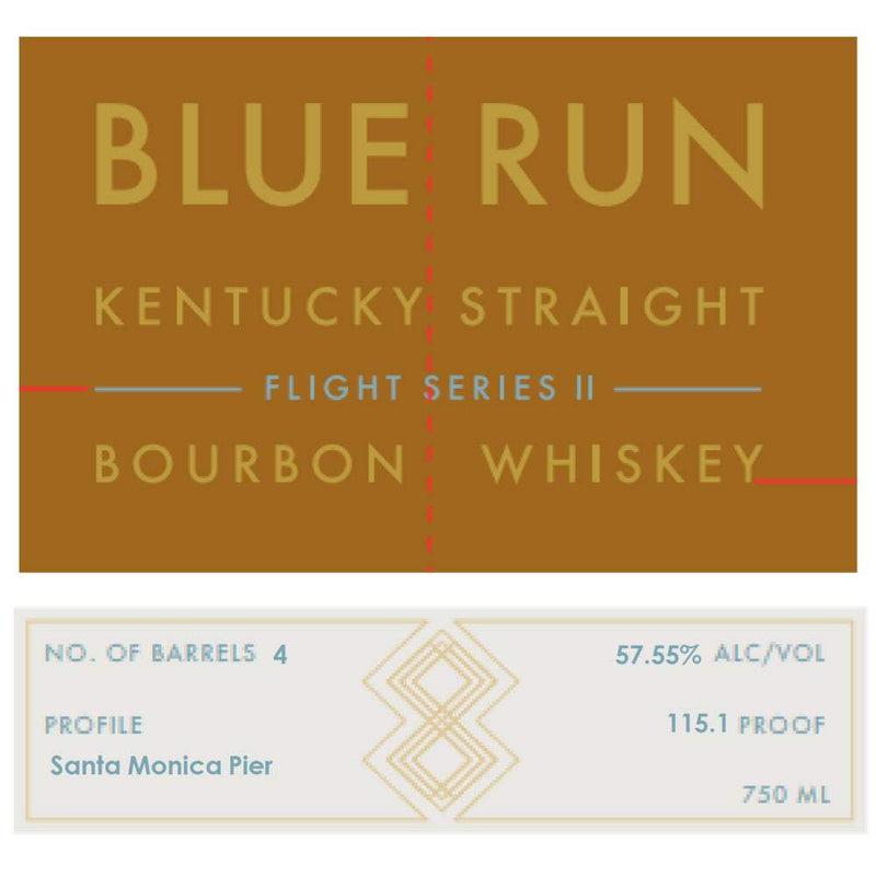 Blue Run Flight Series II ‘Santa Monica Pier’ Bourbon Whiskey