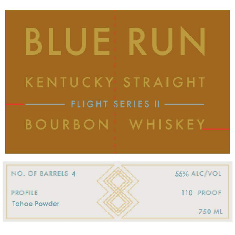 Blue Run Flight Series II ‘Tahoe Powder’ Bourbon Whiskey
