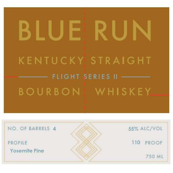 Blue Run Flight Series II ‘Yosemite Pine’ Bourbon Whiskey