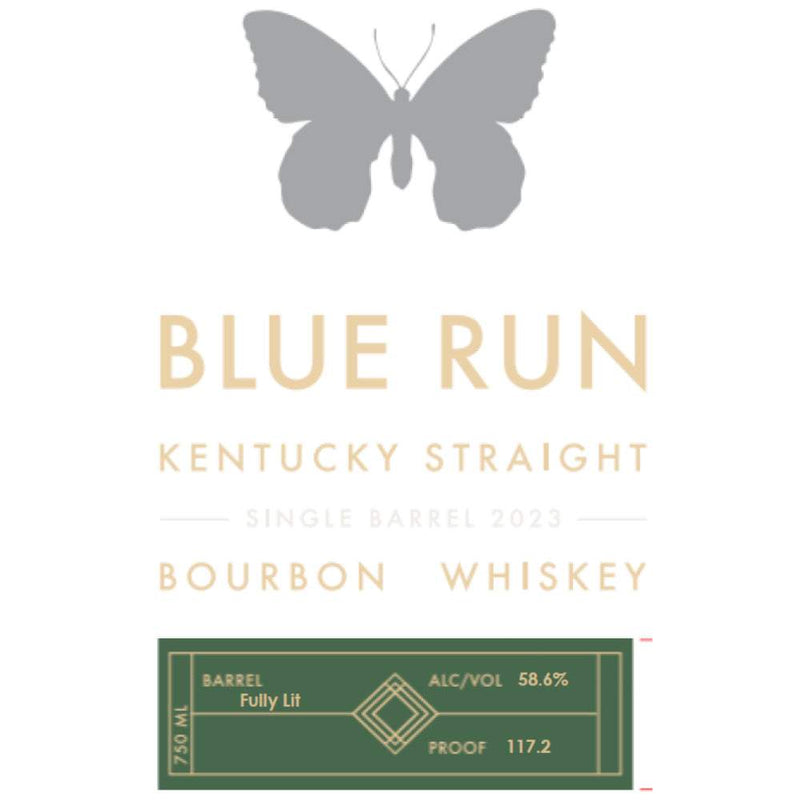 Blue Run ‘Fully Lit’ Single Barrel Bourbon 2023