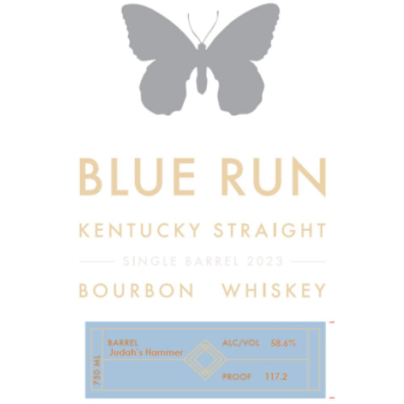 Blue Run ‘Judah's Hammer' Single Barrel Bourbon 2023