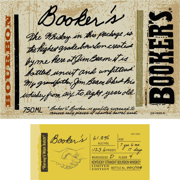 Booker’s "Harvey’s Wish Batch" Limited Edition Bourbon Whiskey