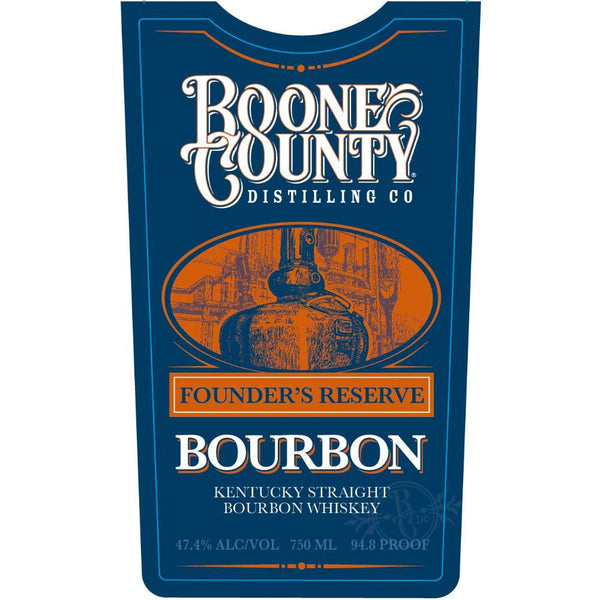 Boone County Founder's Reserve Straight Bourbon Whiskey