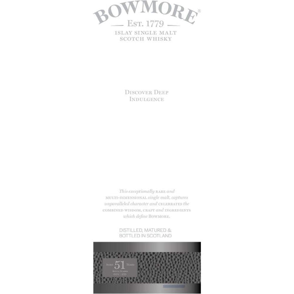 Bowmore 1971 51 Year Old Scotch Whiskey