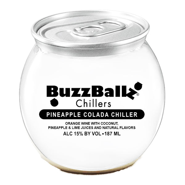 Buzzballz Chillers Pineapple Colada Chiller 187ml