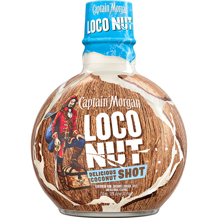 Capitan Morgan Loco Nut Mini Bottle 50ml