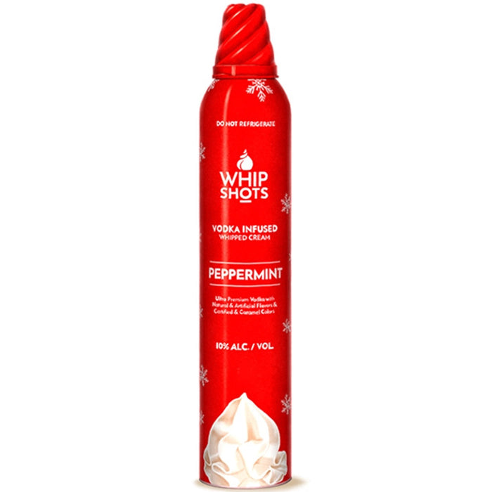 Cardi B Whip Shots Seasonal Peppermint Vodka Infused Whipped Cream 200ml